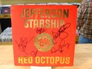 JEFFERSON STARSHIP Red Octopus LP Signed Autographed