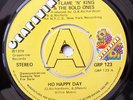 70s NORTHERN SOUL UK 45 - FLAME 'N' KING - Ho Happy Day - GRAPEVINE #123 DJ COPY