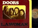 PSYCH LP The Doors L.A. WOMAN original WINDOW COVER Elektra