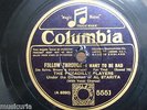 78 rpm PICCADILLY PLAYERS i want to be bad / you wouldn`t fool me FOLLOW THROUGH