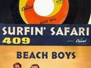 Beach Boys - Surfin' Safari/409 45rpm vinyl record w/pic Capitol 4777 VG+/VG+