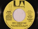 rare Soul 45 CORNELIUS BROTHERS & SISTER ROSE since i found my baby UA Hear