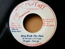 REGGAE GEORGE (Prince Far I)-Stop Push The Fire-/JA CRY TUFF killer dub ORIG 7”