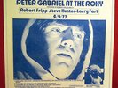 PETER GABRIEL At The Roxy ROBERT FRIPP 1977 LIVE 2 LP SET