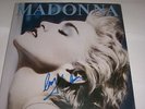 MADONNA - TRUE BLUE - LP SLEEVE (SIGNED)