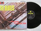 THE BEATLES -'PLEASE PLEASE ME' -SPANISH ISSUE Y/BK STEREO PARLOPHONE LP- EX+
