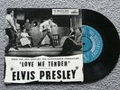 ELVIS PRESLEY LOVE ME TENDER UK hmv ep