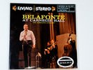LIVING STEREO  BELAFONTE  AT CARNEGIE HALL - 200g QUIEX