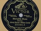 Vi20386 Johnny Marvin-Wm Carola MEMPHIS BLUES Ukulele 