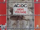 AC DC ACDC-HIGH VOLTAGE RED ALBERT PRODUCTIONS LP RECORD, MINT VINYL, NM COVER