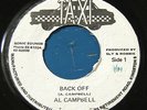 Al Campbell Back Off / Sly & Robbie Version ORIGINAL Crucial 80s Roots 7