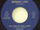 Rare Soul -NORFOLK : You Re My Doll Baby - Midnight Love
