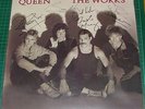 QUEEN - THE WORKS signed LP Album Freddy Mercury, Brian May etc EXC with COA