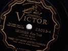 BIX Classic with Hoagy Carmichael  Georgia Victor 23013  Clean  HOT