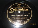 IRENE WILLIIAMS & CLARENCE WILLIAMS JAZZ BAND ON U.S. COLUMBIA 78 RECORD