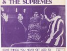 DIANA ROSS & SUPREMES Some Things You Never Get Used To RARE Sweden 45 swedish