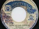 CARL BROWN - LOVE IS THE ANSWER -- JAH CHRISTOS 7''  ??