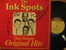 INK SPOTS usa LP THEIR FAMOUS ORIGINAL HITS Jazz SIGNED/AUTOGRAPHED SMI