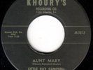 HOT BLACK ROCKER 45 LITTLE RAY CAMPBELL AUNT MARY KHOURY'S 707 HOT GUITAR