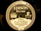 78 RPM-GOLDEN GATE ORCH-DUKE YELLMAN-ARTHUR FIELDS-EDISON 51862-ALL ALONE MONDAY