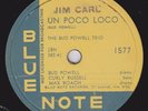 The Bud Powell Trio Un Poco Loco / It Could Happen To You 78 Blue Note 1577 VG++