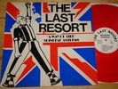 THE LAST RESORT   WAY OF LIFE SKINHEAD ANTHEMS   UK RED VINYL LP   OI OI PUNK