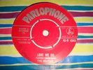 THE BEATLES LOVE ME DO ORIG UK 45' RED PARLOPHONE 1962