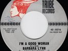 FUNK 45 BARBARA LYNN - I'M A GOOD WOMAN / RUNNING BACK - TRIBE Orig. press.