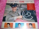 ELVIS PRESLEY - A Date With Elvis LP Red Sticker Gatefold