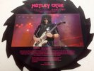 Motley Crue Limited Edition Interview Picture Disc Saw Blade Vinyl LP Record