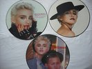 madonna picture discs all three for £50 or individualy for £20 each.