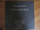 Bruce Springsteen - Live Rarities - 1988 Butterfly Records LP