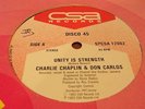 Charlie Chaplin Don Carlos Unity Is Strength Killer Roots 12