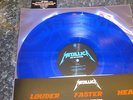 METALLICA RIDE THE LIGHTNING RARE OUT OF PRINT BLUE VINYL