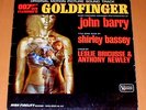 WOW JOHN BARRY James Bond GOLDFINGER Soundtrack MONO LP SIGNED By SEAN CONNERY