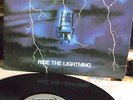 Metallica Ride The Lightning VINYL LP Megaforce Silver Label Inner 1st Press