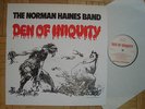 THE NORMAN HAINES BAND    DEN OF INIQUITY    SHOESTRING    UK    RE     MINT