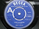 MIKE LESLIE RIGHT OR WRONG 7
