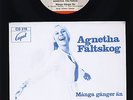 ABBA - Agnetha Fältskog - Manga Ganger Än - Han Lämnar....- SWEDEN - COPY Sleeve