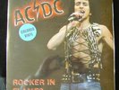AC DC Doppel-LP Live Rockers in Flames Colored Vinyl Blue Limited Edition