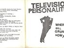 TELEVISION PERSONALITIES Where's Bill Grundy Now? 7