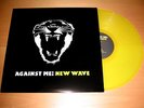 AGAINST ME New Wave LP Punk Rock MINT YELLOW COLORED 180G VINYL SIRE RECORDS