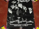 THE DAMNED RARE POSTER FOR NEW 7