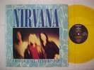 rare Nirvana promo 3 trk yellow vinyl LP 1991 Smells like teen spirit