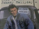JOHNNY HALLYDAY: RARE EP COLLECTOR POSTER