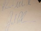 LED ZEPPELIN 1 ONE 1ST ALBUM 1969 SIGNED JOHN BONHAM PLUMB ORANGE VINYL LP