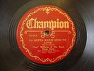 RARE FESS WILLIAMS AND HIS ROYAL FLUSH ORCHESTRA CHAMPION 78 RPM JAZZ E-