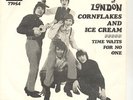 LORDS OF LONDON cornflakes and ice cream orig 1967 Canada psych picture sleeve