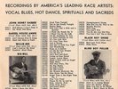 ROBERT JOHNSON PAPER - 1938 Vocalion Catlog & SPIRITUALS TO SWING 1938 program