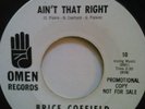 Brice Coefield ain't that right 45 promo rare Northern Soul OMEN